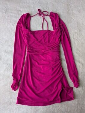 Lucy in the sky pink homecoming dress